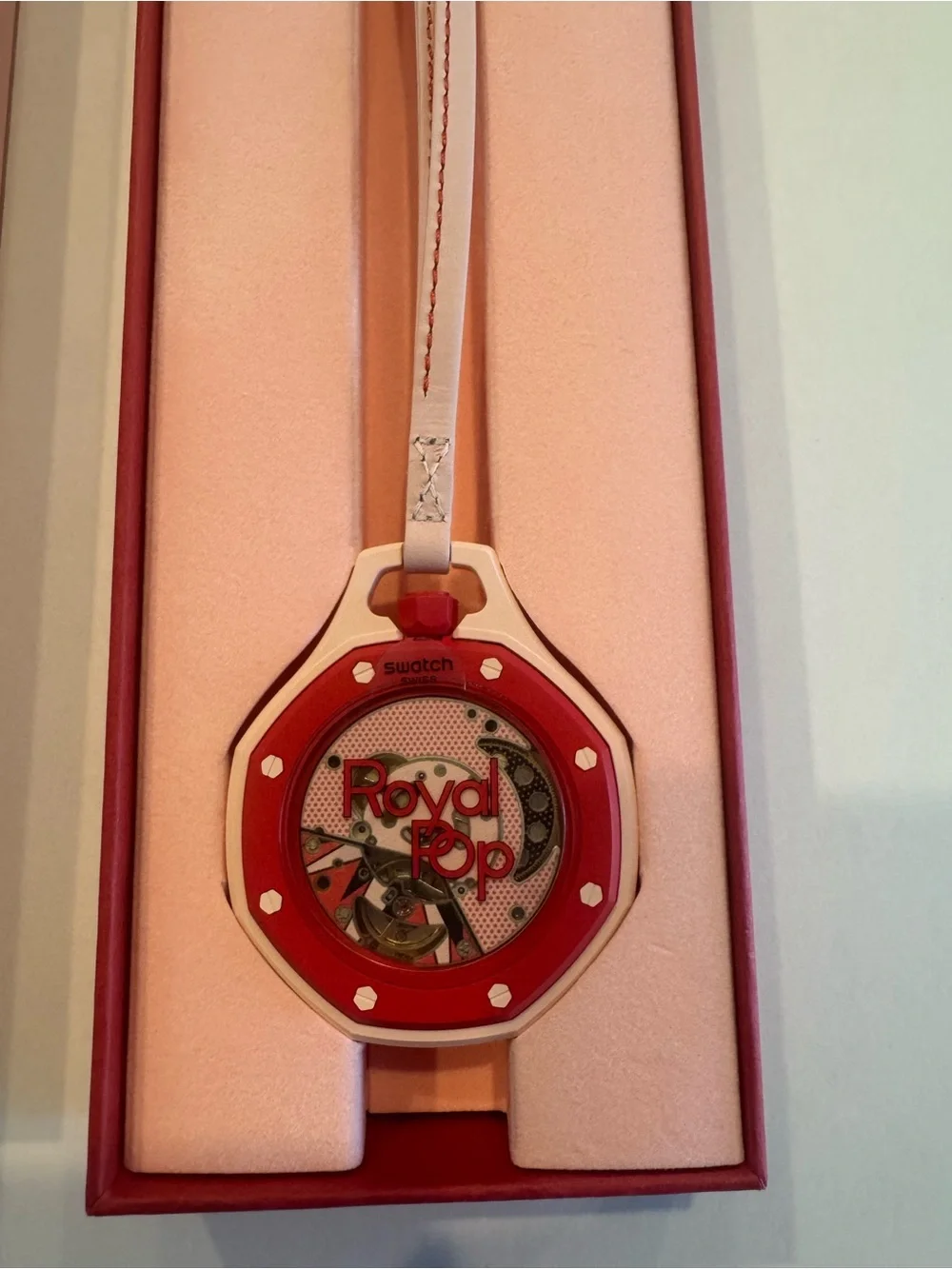 Swatch Royal Pop Otto Rosso Box - Red and Pink